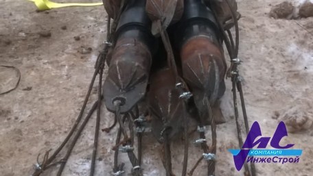 ГНБ пучок из 10ти футляров ф200мм, 130 п.м.