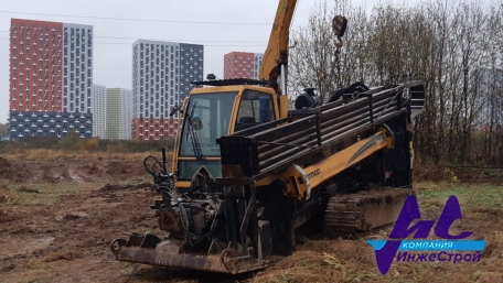 ГНБ 560мм и 400мм, М.О., Ленинский район, мкр. "Боброво" (Восточное Бутово)