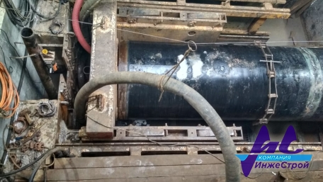 Микротоннель AVN 1200, ст. ф1420мм, 133м, БШБ ф1420, 24м, ф1220, 24м