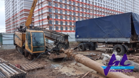ГНБ 560мм и 400мм, М.О., Ленинский район, мкр. "Боброво" (Восточное Бутово)