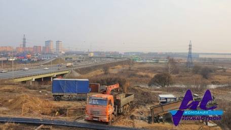 ГНБ 315мм 2 футляра длиной по 123п.м.